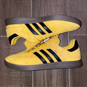 Adidas Samba ADV Skateboarding Bold Gold shoe